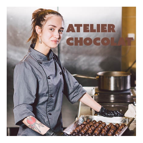 Atelier chocolat chez Weiss